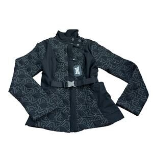 NWT PXG Women’s All Over Logo Jacket Luxury Golf Outerwear $450 MSRP